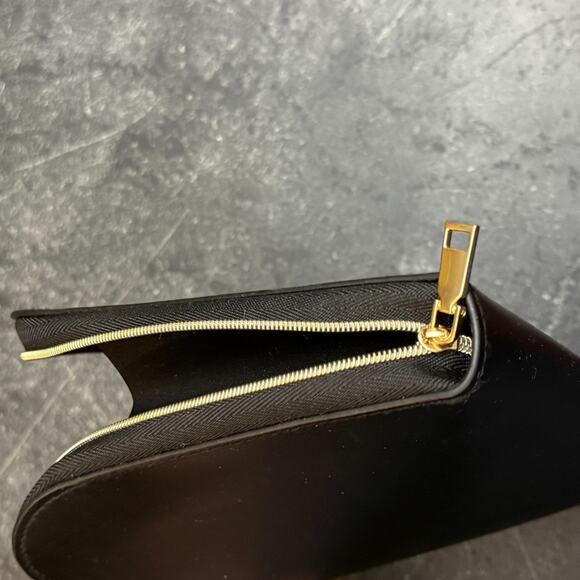 Lanvin Parfums for Turkish Airlines Toiletry Bag Travel Pouch Black Zip Around - Picture 6 of 6